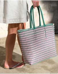 Mimmi Terra - Woven Traveller Tote Cassata