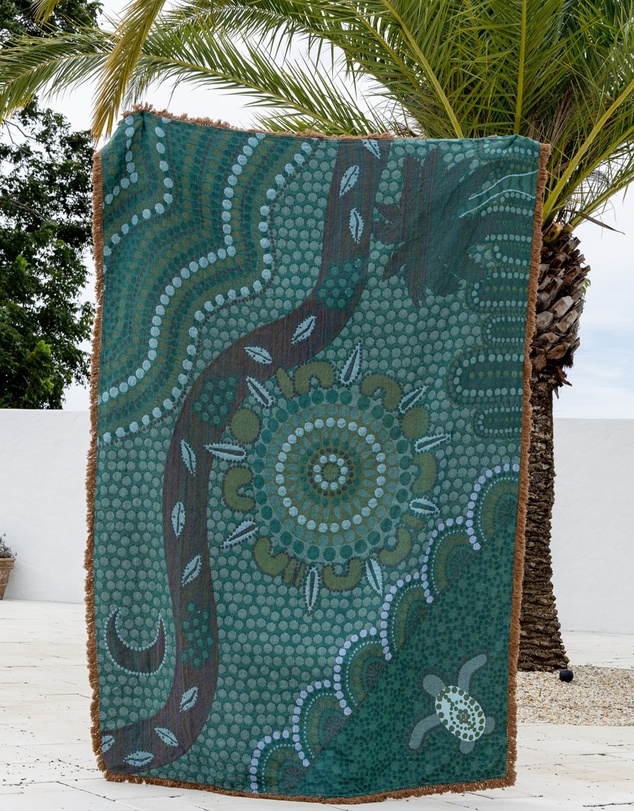 Good Throw Co - Drift Of Our Elders Art Throw Rug