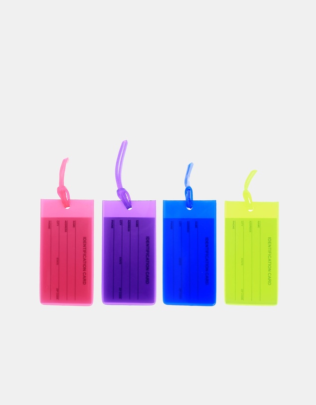 Milleni - Milleni Travel Jelly Luggage Tags (4 PK)