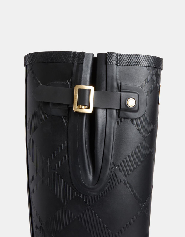 Barbour - Leighton Tartan Tall Welly Boots