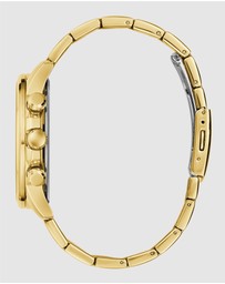 GUESS - GUESS Men's Gold Tone Multi-function Watch