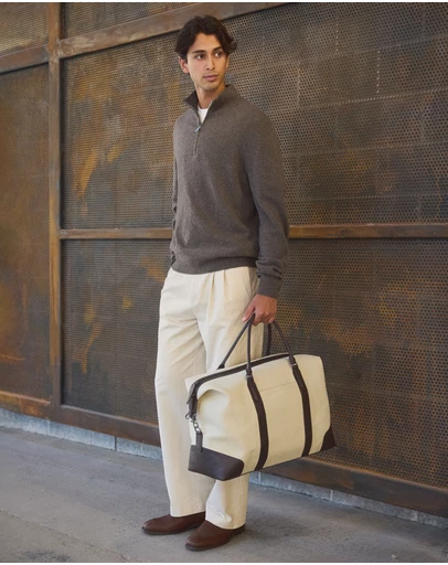 AERE - Canvas Weekender Bag