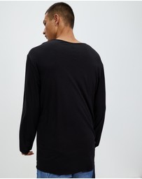 Surrounded By Ghosts - The Stannite Relaxed Cotton Long Sleeve T-Shirt