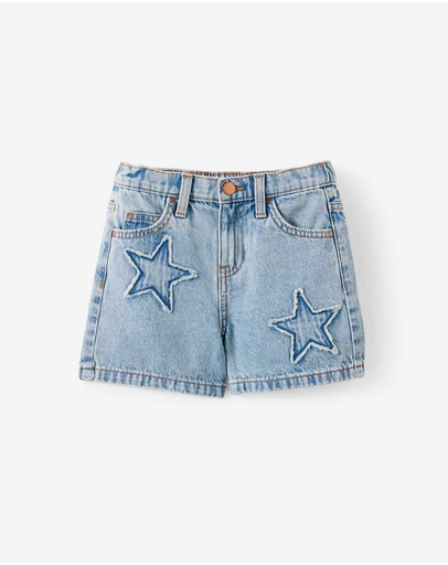 Cotton On Kids - Relaxed Denim Short