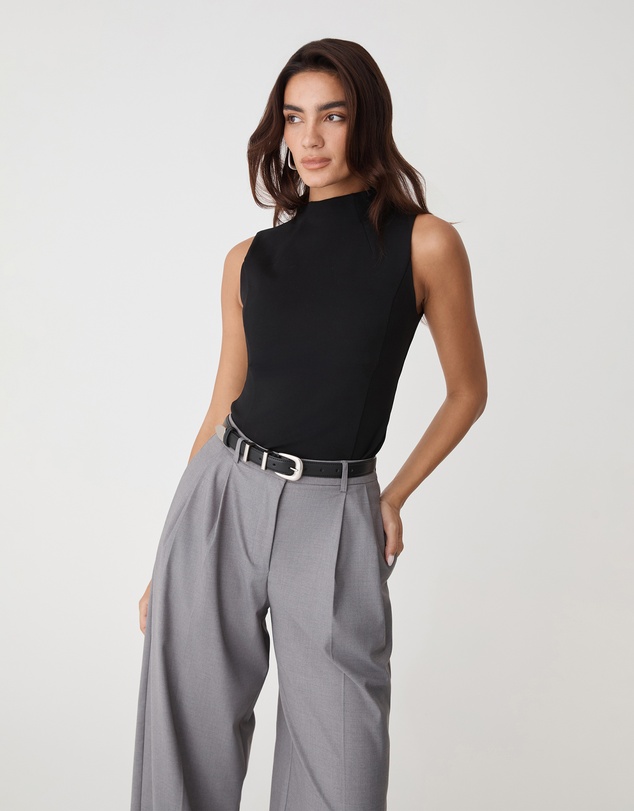 Forcast - Finnley Structured Ponte Top