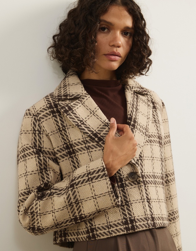 Atmos&Here - Marnie Wool Blend Short Coat