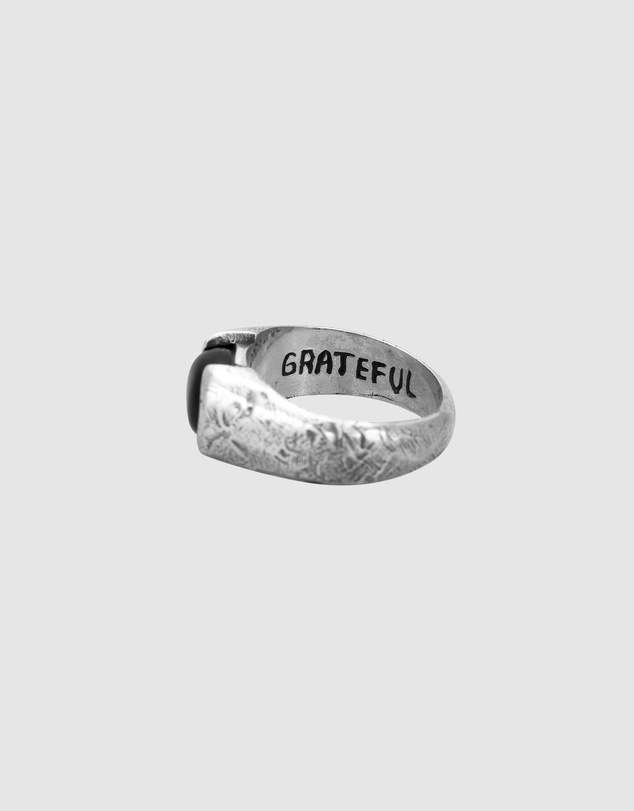 Haze & Glory - ICONIC EXCLUSIVE - Liberty Ring in Oxidised 925 Silver