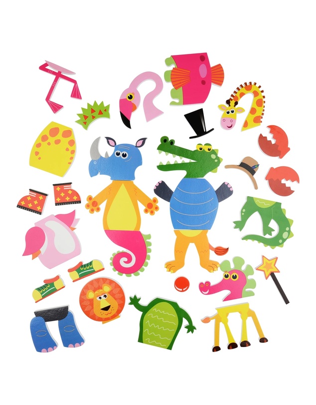 Bright Child - Amazing Animals Bath Stickers