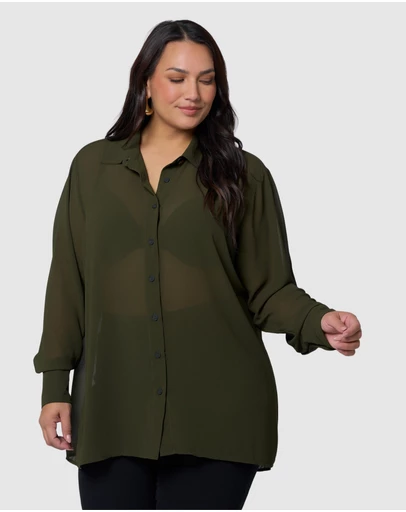 Sunday In The City - Vixen Sheer Shirt