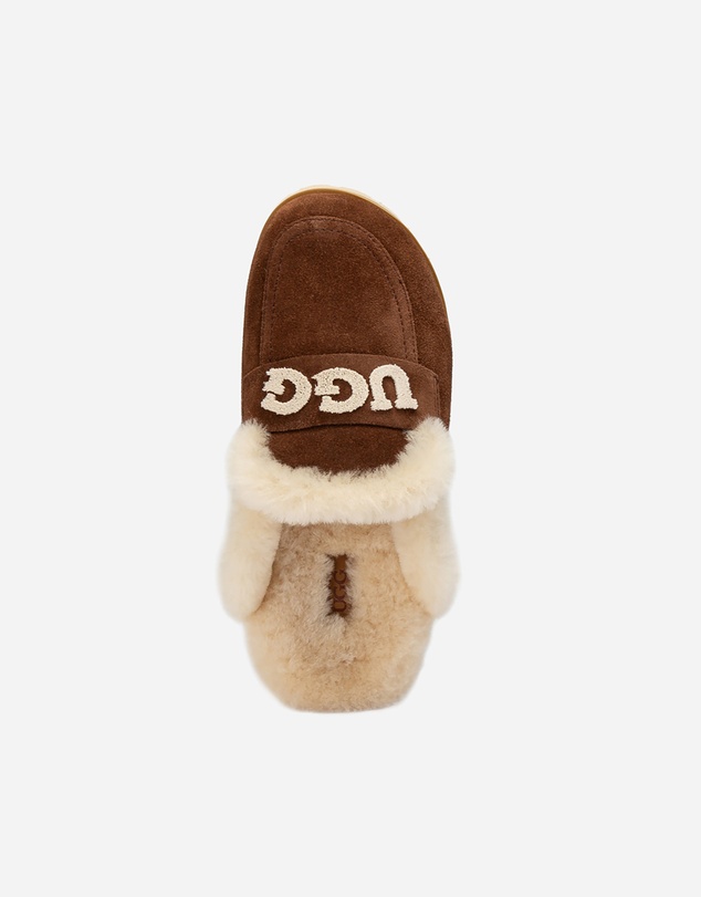 Ozwear Connection Uggs - Ugg Priya Knit Logo Shearling Slipper