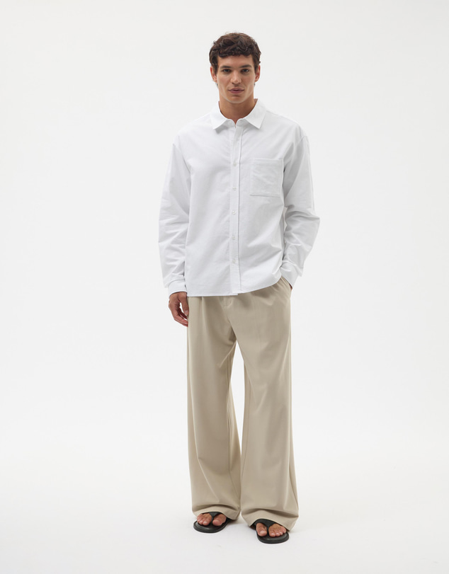 AERE - Boxy Oxford Shirt