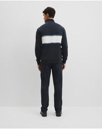 Country Road - Australian Cotton Modern Logo Quarter Zip Sweat