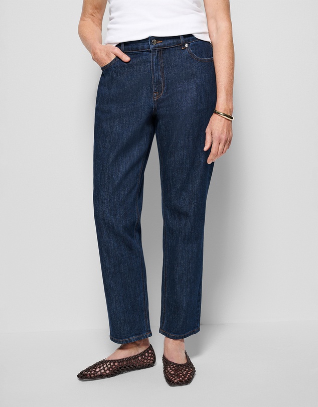 Commonry - The High Rise Crop Girlfriend Jean