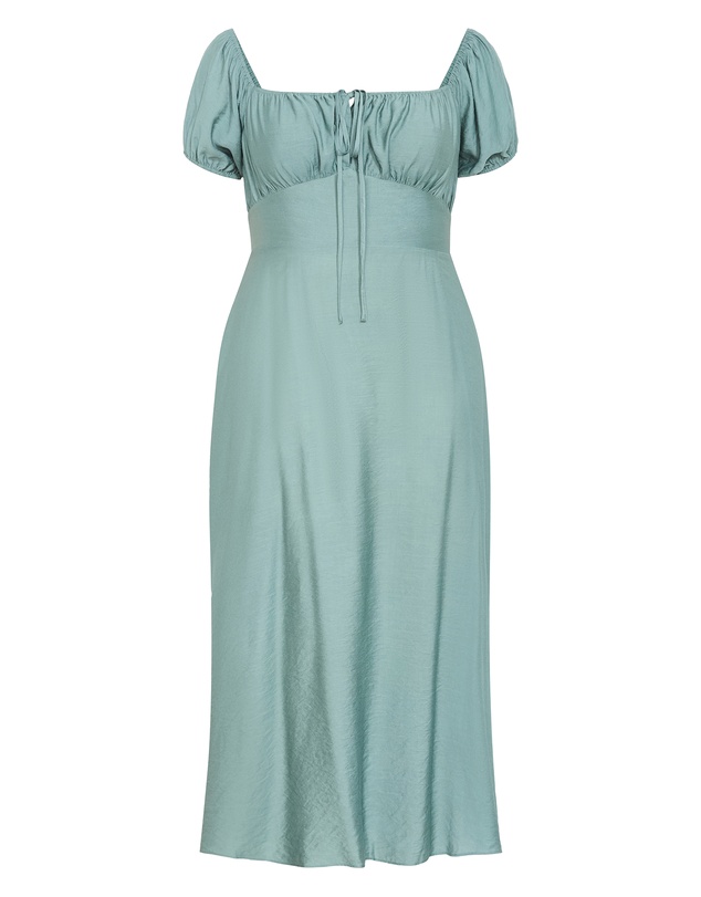 City Chic - Abbigail Split Maxi Dress