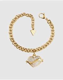 GUESS - Gold-Tone Vintage Guess Bracelet