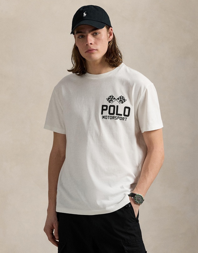 Polo Ralph Lauren - Classic Fit Slub Jersey Graphic T-Shirt