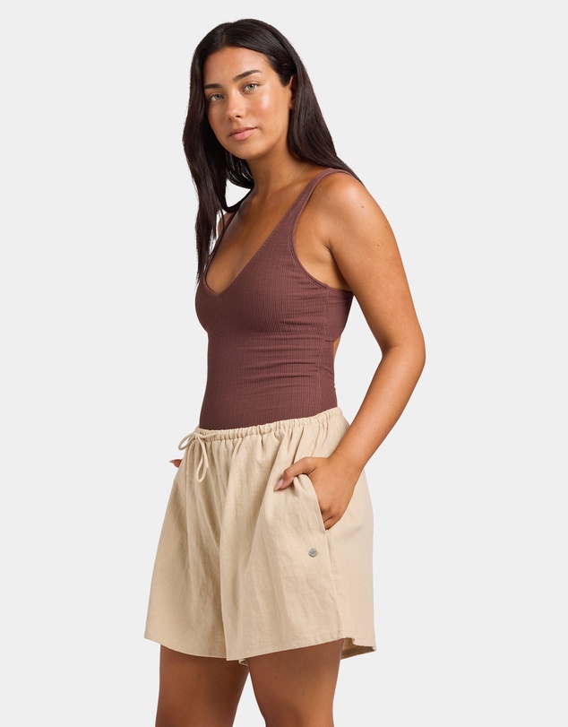 Roxy - Womens Lolani Elastic Waist Shorts