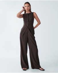 Willa - Rise Wide Leg Pant