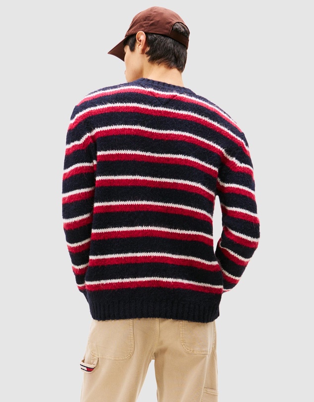 Tommy Jeans - Regular Badge Stripe Sweater