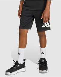 adidas Sportswear - Train Essentials Big Logo Shorts - Kids-Teens
