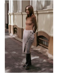 Petal & Pup - Aquila Pointelle Knit Top - Chocolate