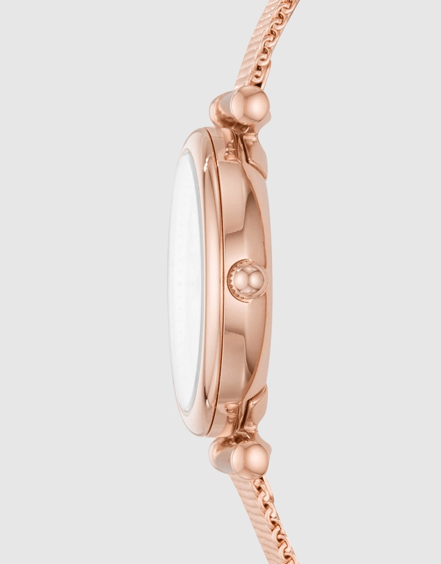 Fossil - Carlie Rose Gold Tone Analogue Watch