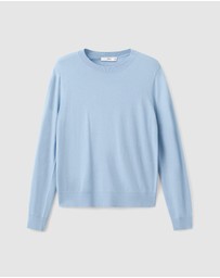 M.N.G - Round-Neck Knitted Sweater