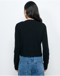 AERE - Sadie Merino Wool Cardigan