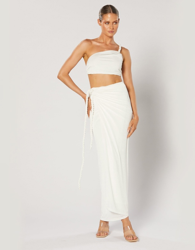 Winona - Valor Skirt White 