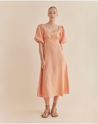 Amelius - Romilly Linen Midi Dress