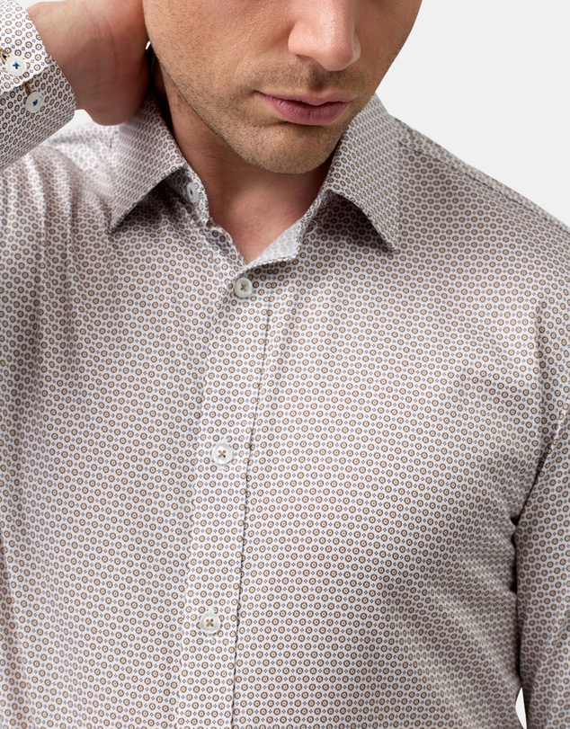 Brooksfield - Premium Print Shirt