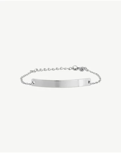 Zahar - Engravable Child Bar Bracelet