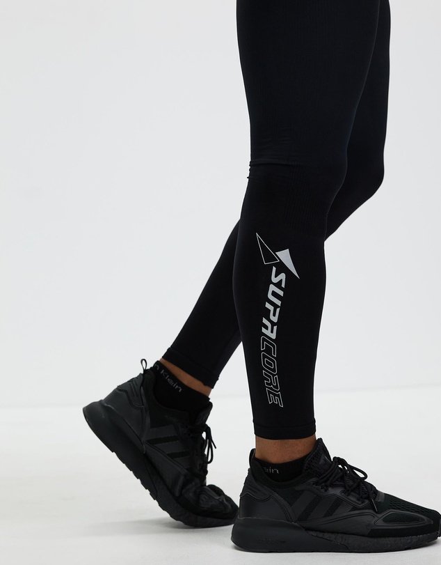 Supacore - Seamless Body Mapped Power Running Tights - Men's