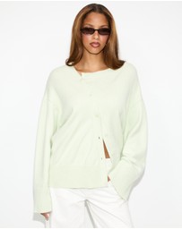 Dazie - Zara Asymmetric Knit Jumper