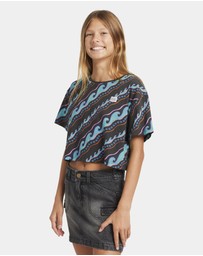 Billabong - Girls 6 to 14 Sea Level Crop T-Shirt