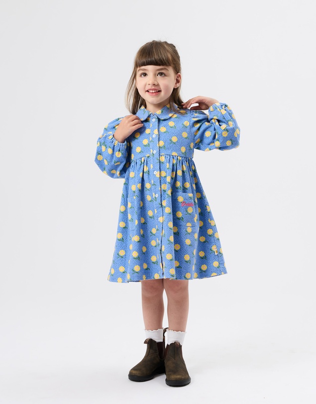 Goldie + Ace - Bianca Corduroy Collar Dress - Babies-Kids