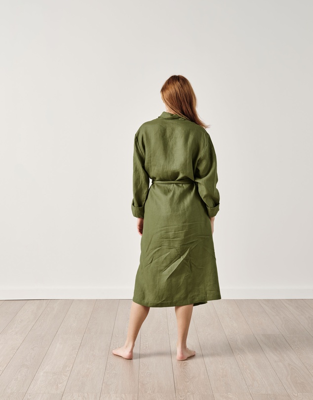 Linen House - Nimes Pure Linen Robe