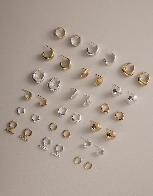 Kirstin Ash - Stillness Topaz Hoops