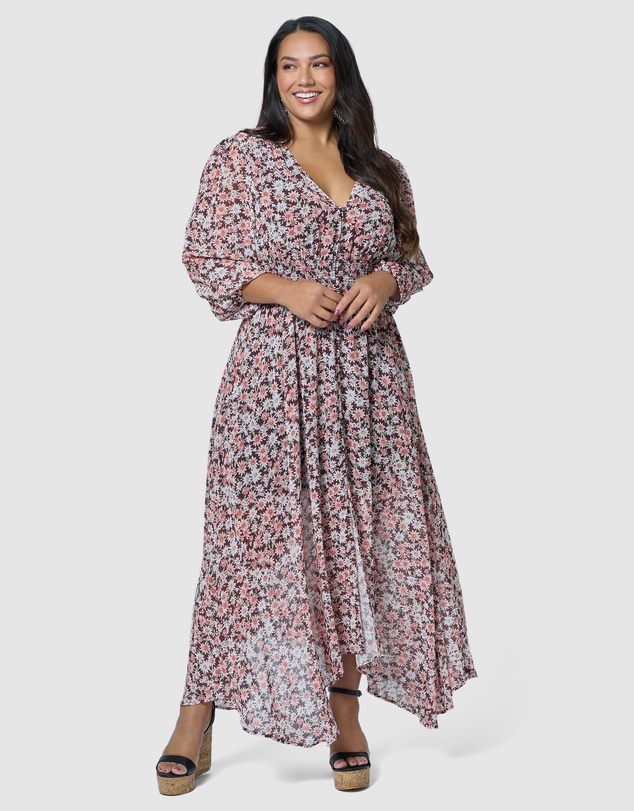 The Poetic Gypsy - Bohemian Harmony Maxi Dress