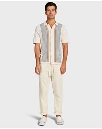 Academy Brand - Andy Knit Short Sleeve Shirt