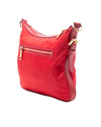 Pre-Loved by Azura Reborn - Pre-Loved Saffiano Trimmed Tessuto Zip Top Crossbody