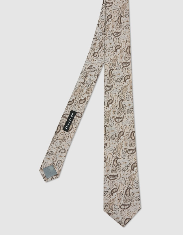 Tarocash - Clinton Paisley Silk Tie