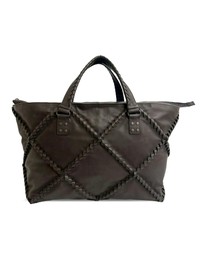 Pre-Loved by Azura Reborn - Pre-Loved Nappa Diamond Intrecciato Tote