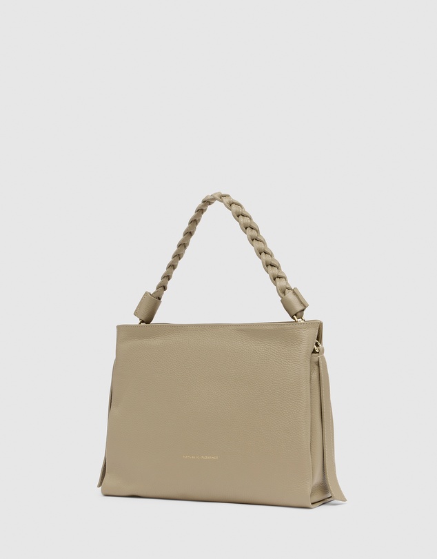 Florence - The Victoria Mushroom Leather Hand Bag