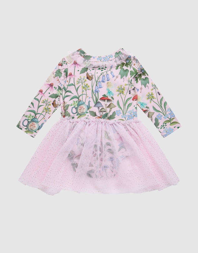 Fleur Harris - 'Enchanted Flowers Party' Heavenly Tutu Dress Baby in Sugar Pink