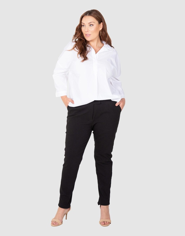 Love Your Wardrobe - Stretch Bengaline Tummy Tuck Pants