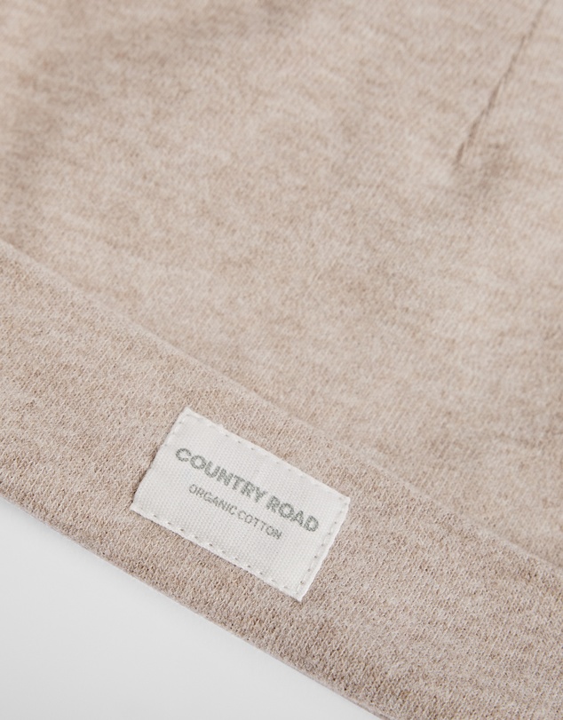 Country Road - Organically Grown Cotton Newborn Beanie