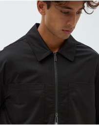 AERE - Conrad Zip Through Jacket