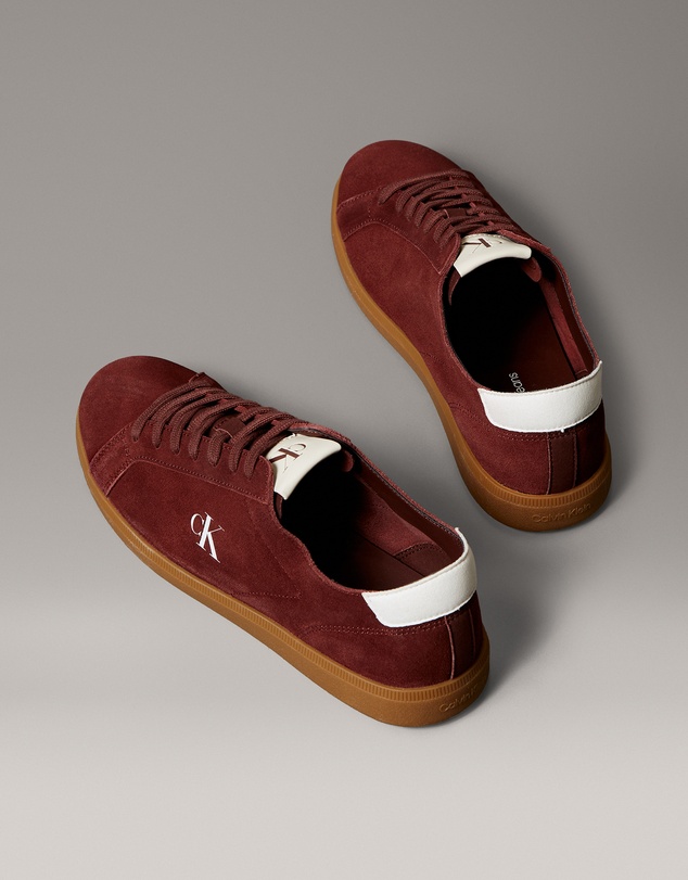 Calvin Klein - Suede Low Profile Sneakers
