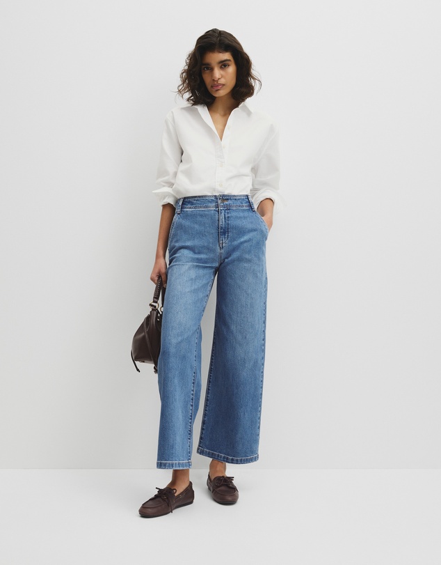 Country Road - Refined High Rise Wide Leg Jean